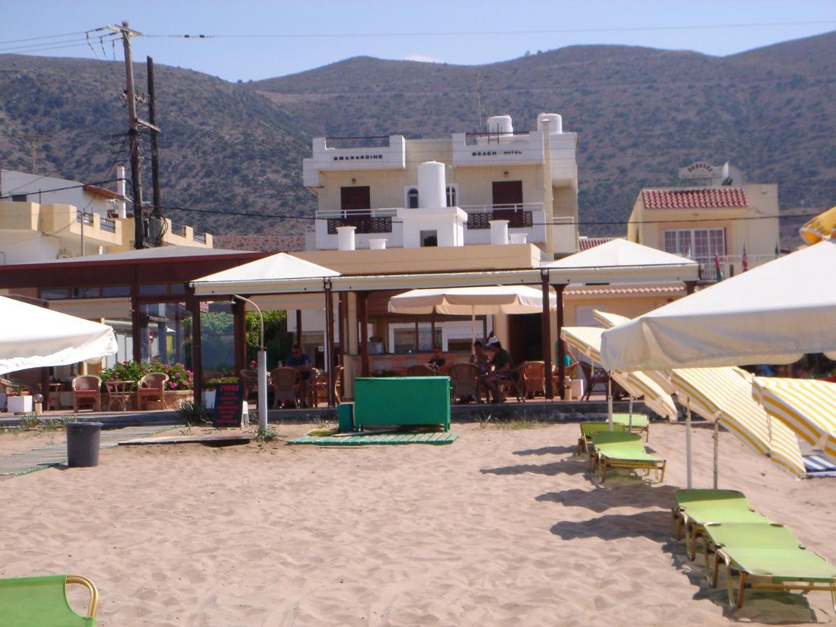 Smaragdine Beach Hotel Stalida Exteriör bild