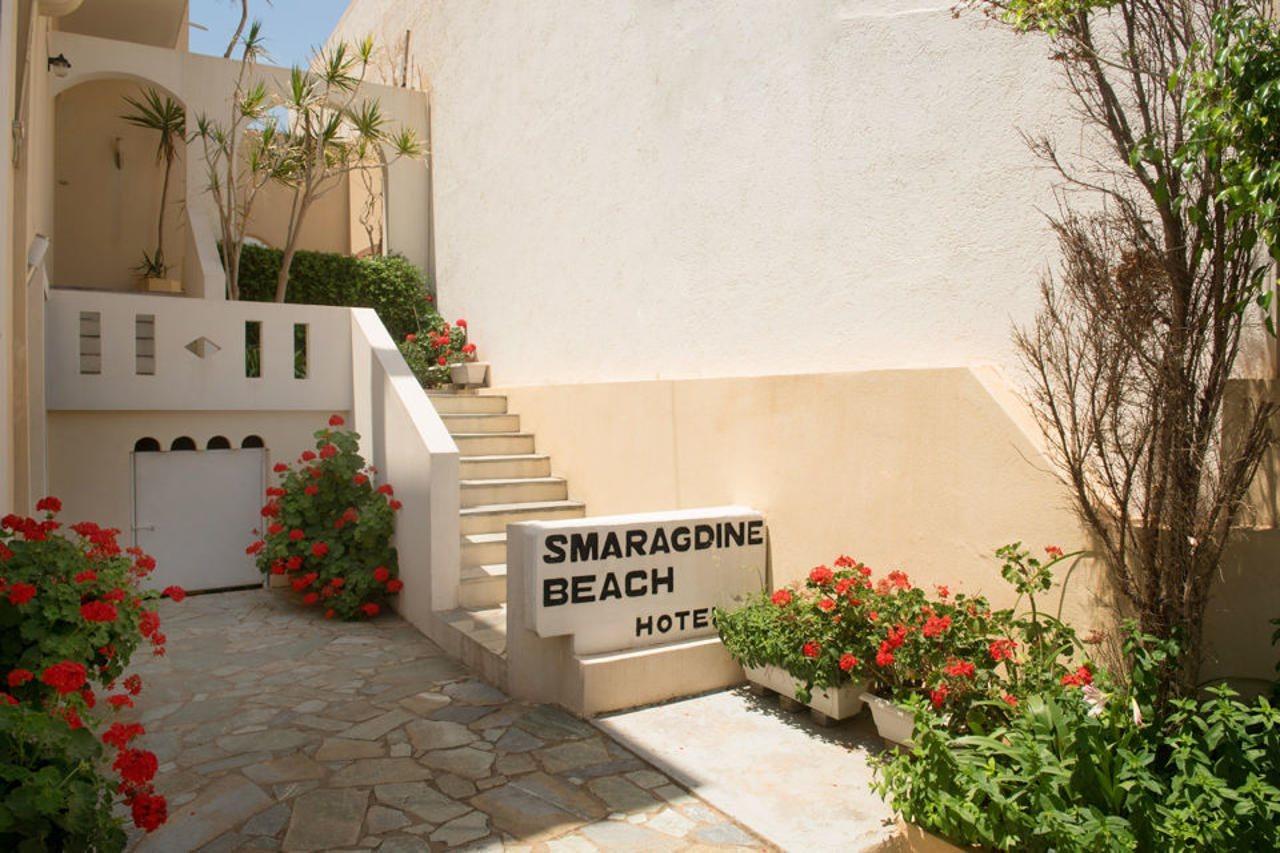 Smaragdine Beach Hotel Stalida Exteriör bild